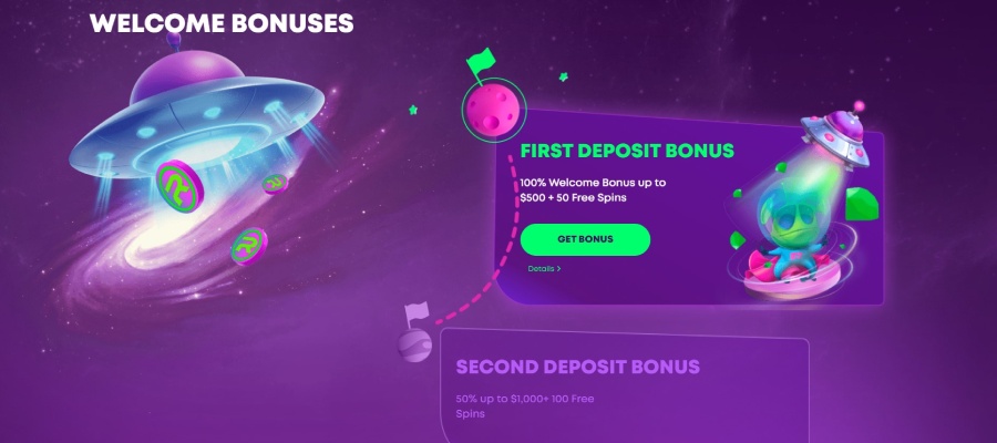 Casino Rocket Welcome Bonus