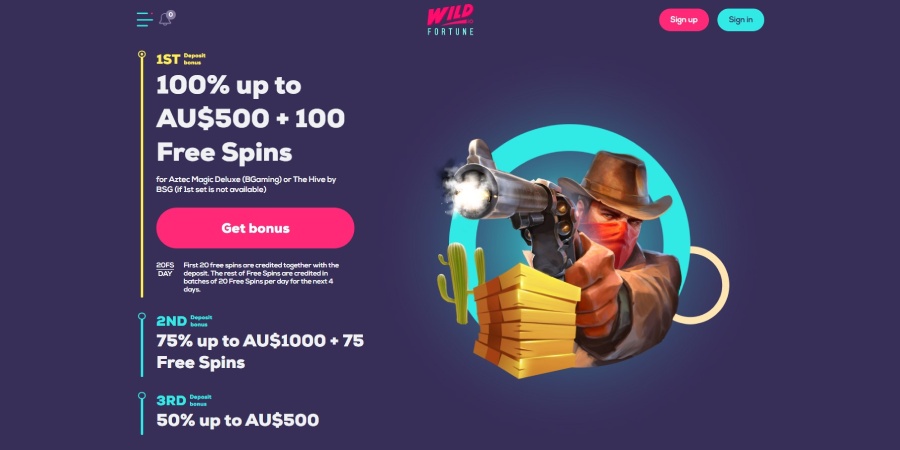 Wild Fortune Casino Bonus