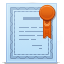 certificate license icon