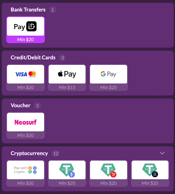 slotrave casino payments