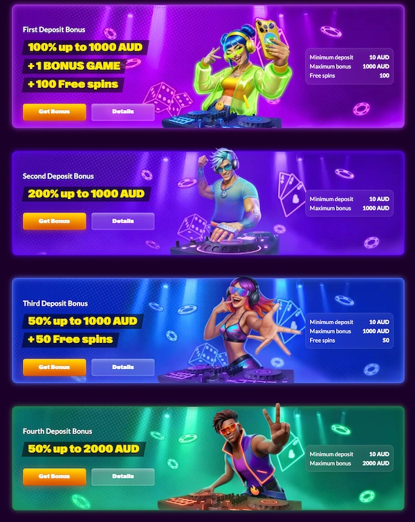 slotrave casino welcome bonus